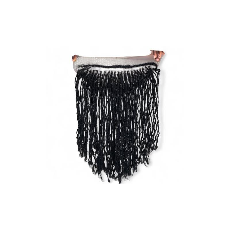 13x9 Dyeable Micro locs topper