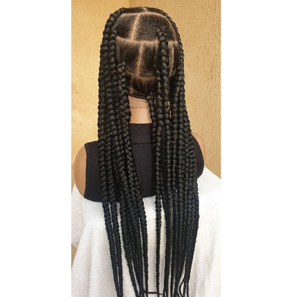 Jumbo Knotless Braids - 001