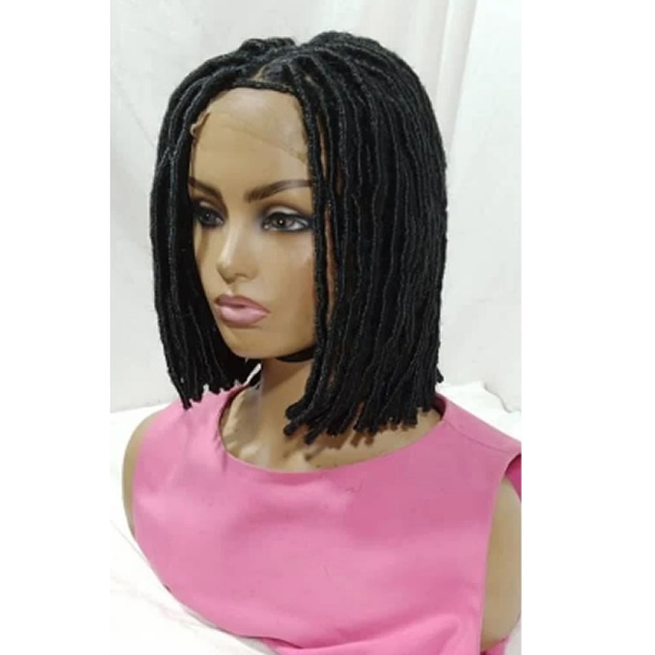 Bob Faux Locs, 6x6 Closure Wig, Dreadlocks