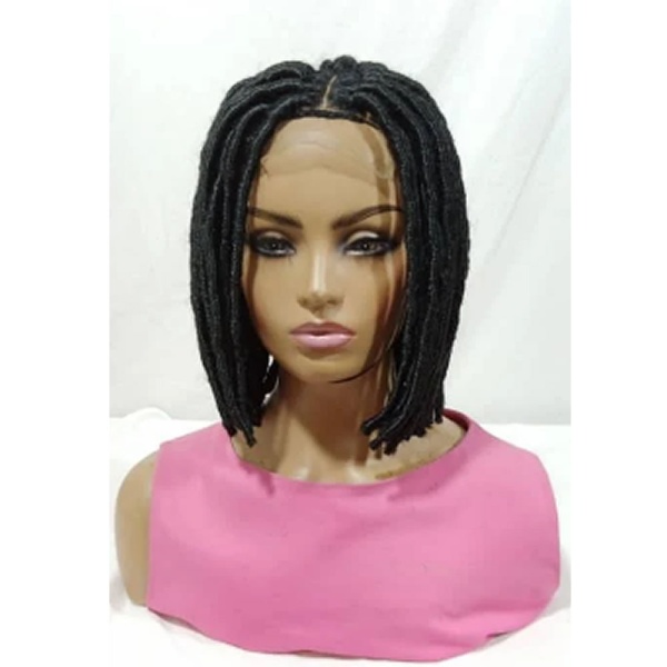 Bob Faux Locs, 6x6 Closure Wig, Dreadlocks