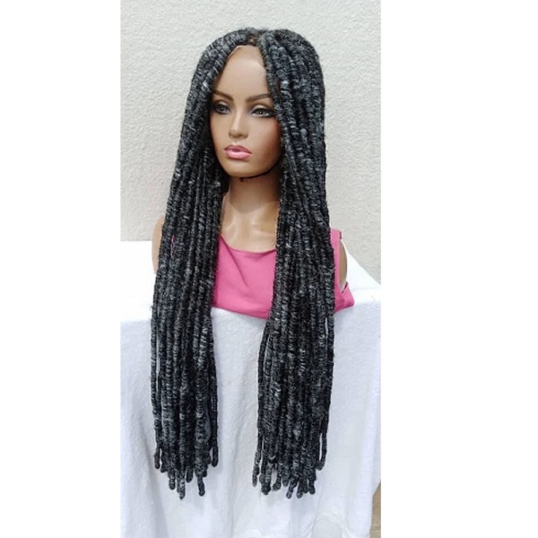 Full Density Salt/Pepper Locs