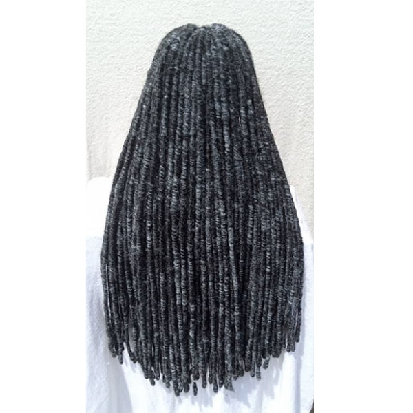 Full Density Salt/Pepper Locs