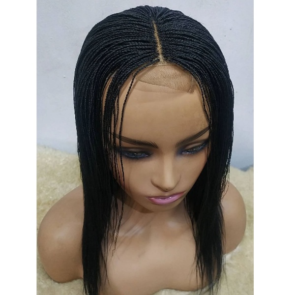 Braided Wig, Micro Box Braids