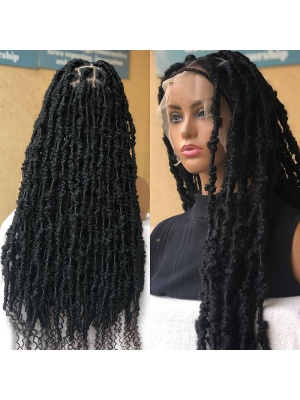 Nappy Distressed Locs Wig - 106