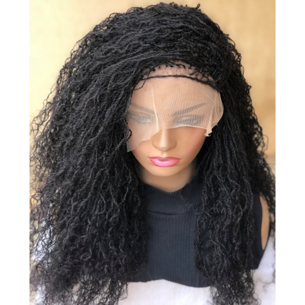 100% Human Hair Senegalese Twist Wig