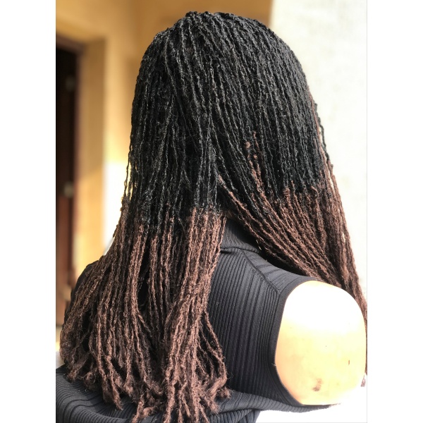 Ombre Sister Locs