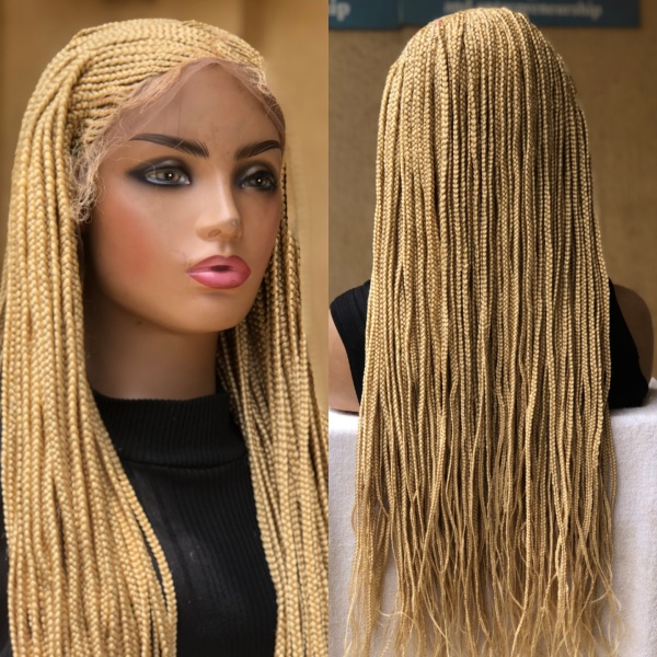 32 inches 613 blonde Half Simply Back Cornrow With Box Braids