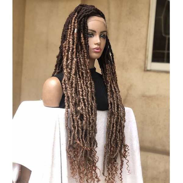 Ombre Nappy Distressed Locs