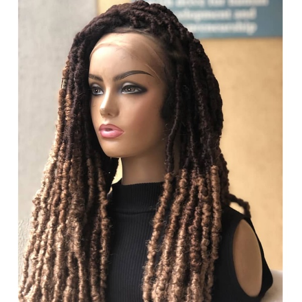 Ombre Nappy Distressed Locs