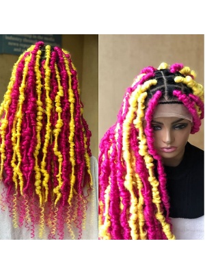 Nappy Distressed Locs Wig - 104