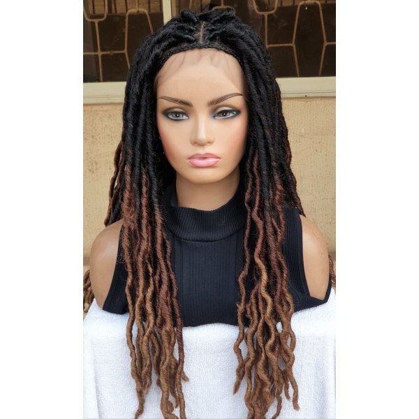 Braided Wig Ombre Gypsy Locs