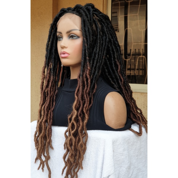 Braided Wig Ombre Gypsy Locs