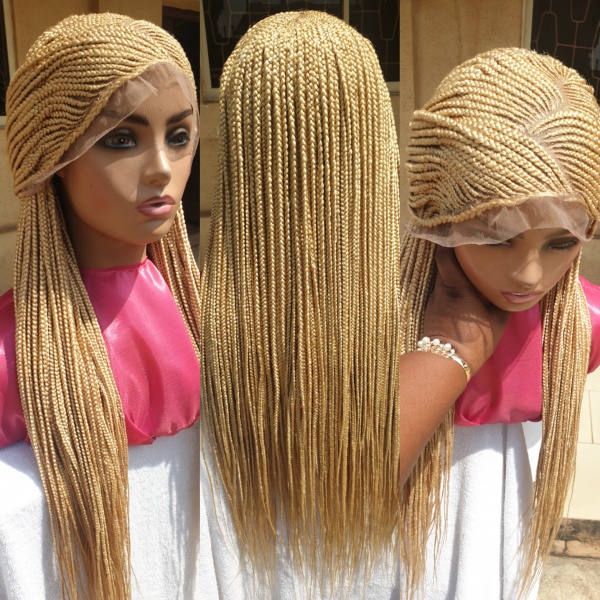 32 inches 613 blonde Half Simply Back Cornrow With Box Braids