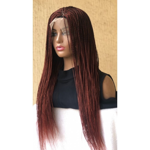 Braided Wig Micro Box Braids Color 350,26 inches