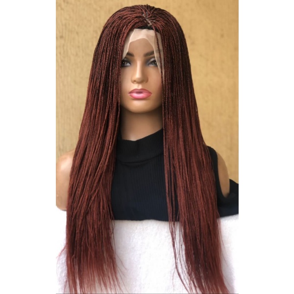 Braided Wig Micro Box Braids Color 350,26 inches