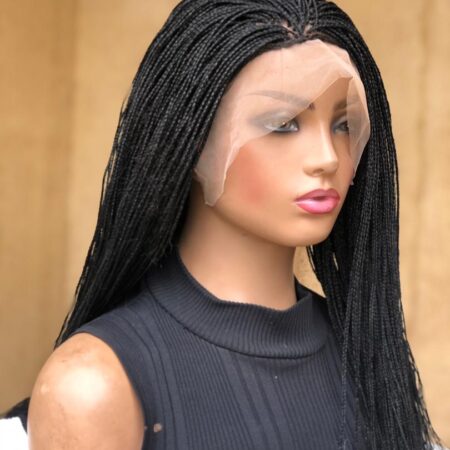 Braided Wig, Crinkled Skinny Senegalese Twist | Deeja Wigs | Braided ...