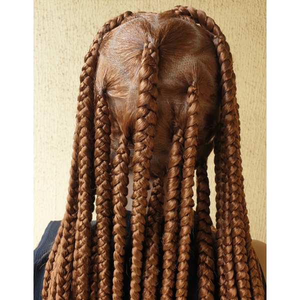 Braided Wig Jumbo Knotless Braids 40 inches