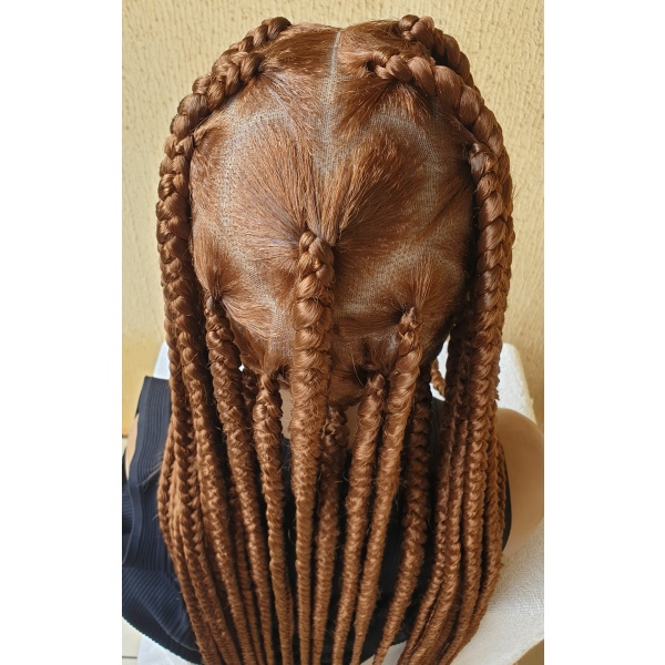 Braided Wig Jumbo Knotless Braids 40 inches