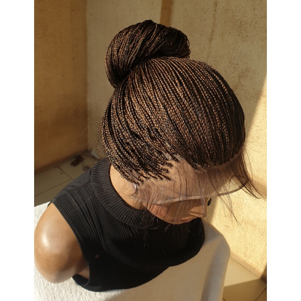 Micro Box Braids,Skinny Box Braids, Braided Wig