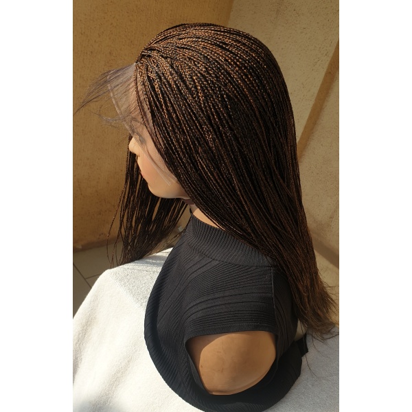 Micro Box Braids,Skinny Box Braids, Braided Wig