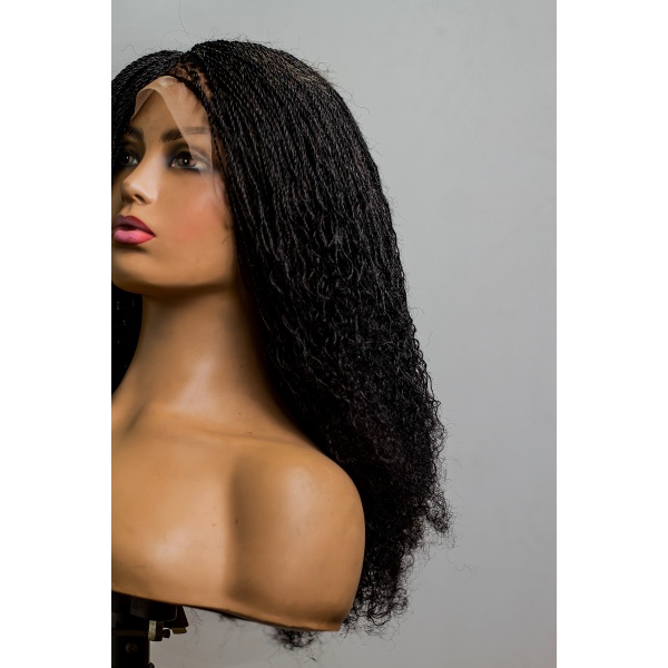 100% Human Hair Senegalese Twist Wig