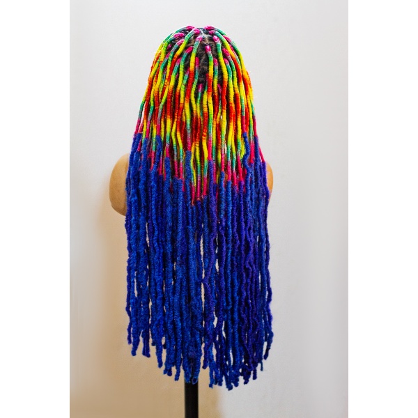 Soft Locs, Rainbow Full lace Wig