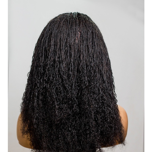 100% Human Hair Senegalese Twist Wig