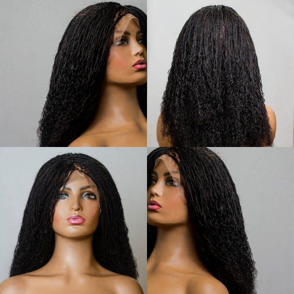 100% Human Hair Senegalese Twist Wig