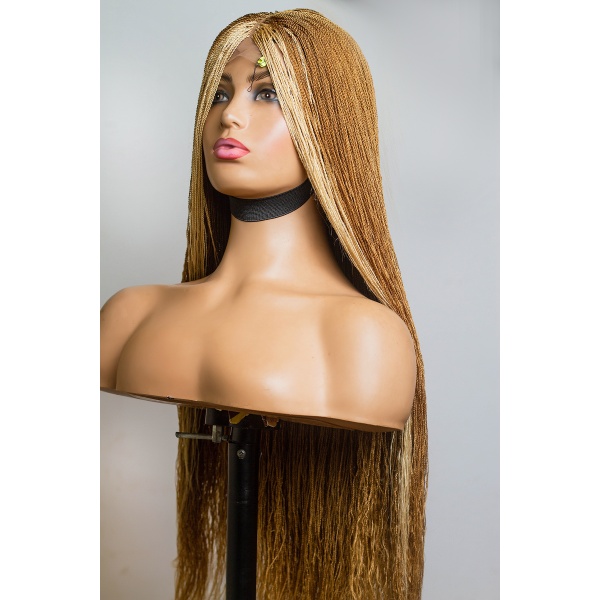 Honey Blonde with 613 Hight light Million Braided Wig