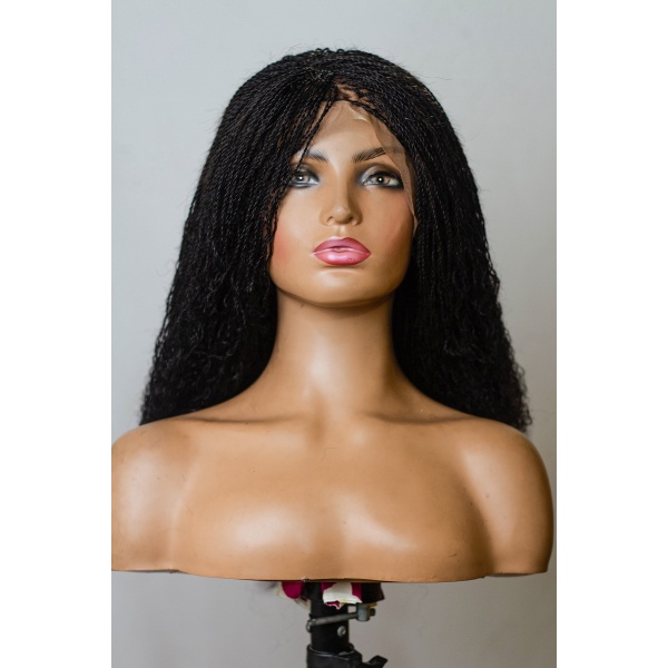 100% Human Hair Senegalese Twist Wig