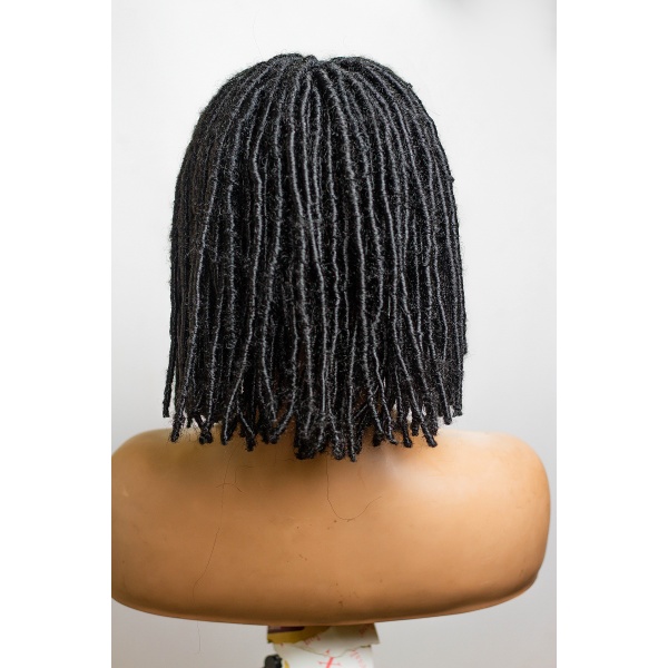 Bob Faux Locs, 6x6 Closure Wig, Dreadlocks