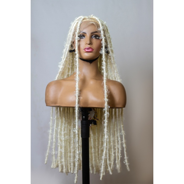 Platinum Butterfly locs, Destressed locs , 30 inches