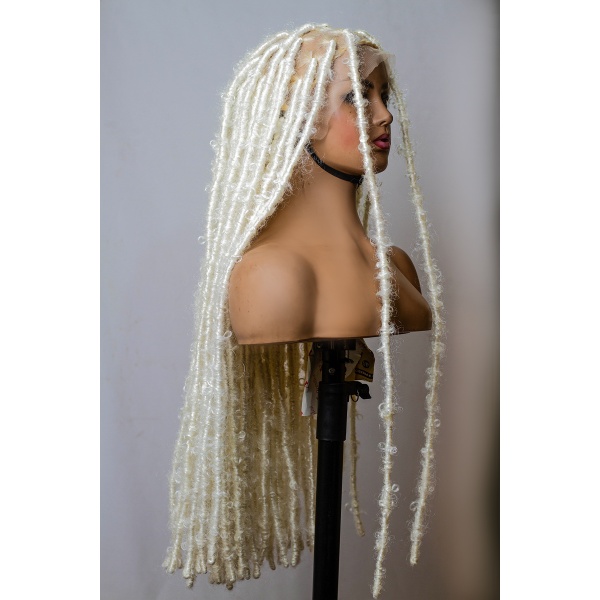 Platinum Butterfly locs, Destressed locs , 30 inches