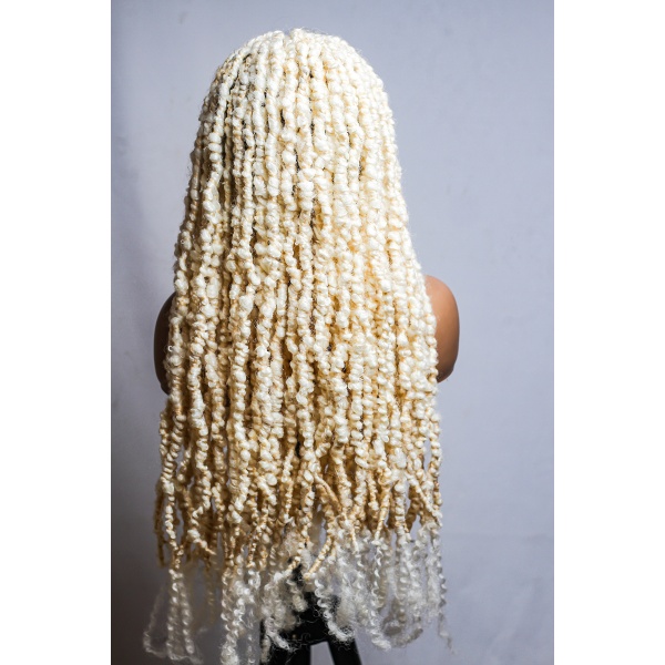 Platinum Butterfly locs, Destressed locs , 30 inches