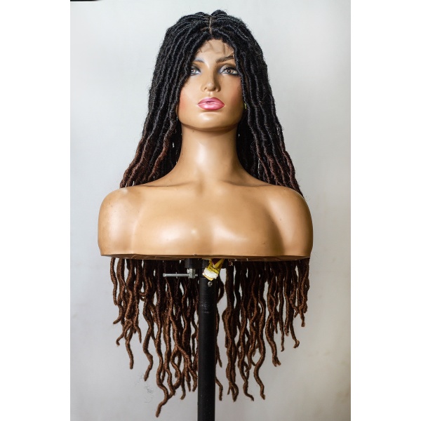 Braided Wig Ombre Gypsy Locs