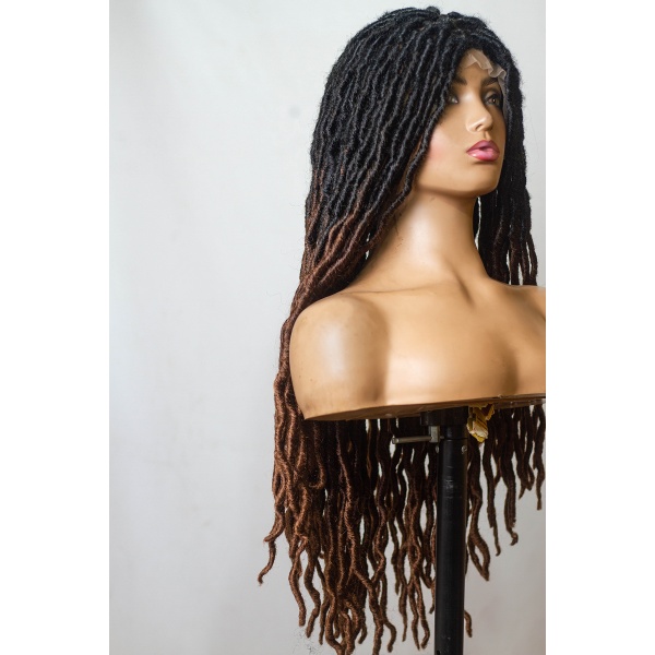 Braided Wig Ombre Gypsy Locs