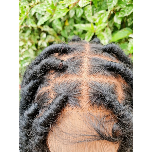 Ombre Destressed locs,Soft Dreadlocks,Faux Locs ,Full lace 30 inches