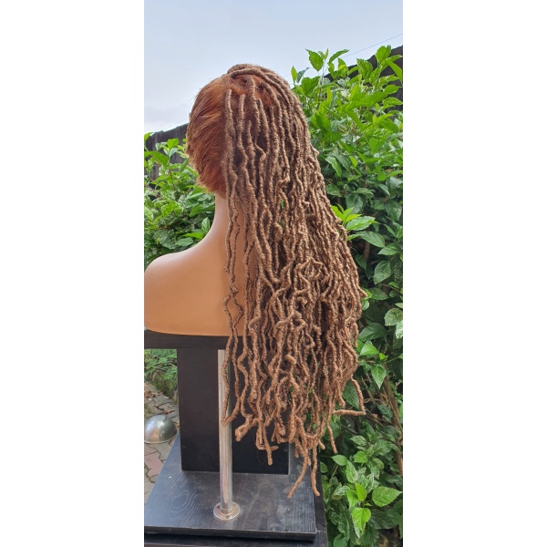 Braidwigs, Braided dread locs,Nu locs,crochet locs wig.Goddess Faux locs,soft locs wig,wig for black women, butterfly locs, side balded