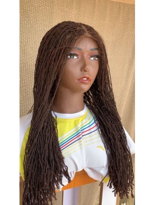 Synthetic Full lace Sisterlocs wig, Glueless Sisterlocs Wig, 20 inches