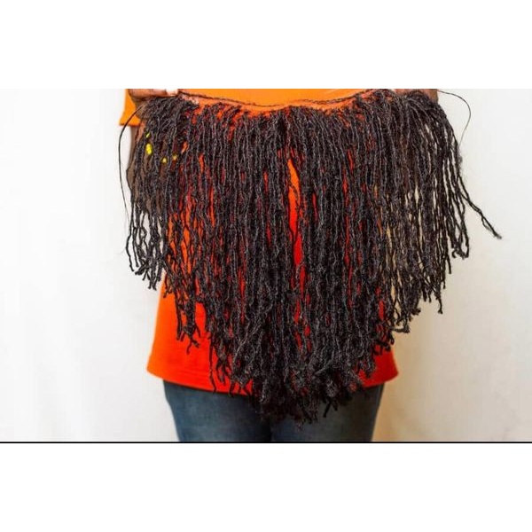 Sisterlocs Frontal Piece,Skinnky locs Topper, Skinny dreadlocs