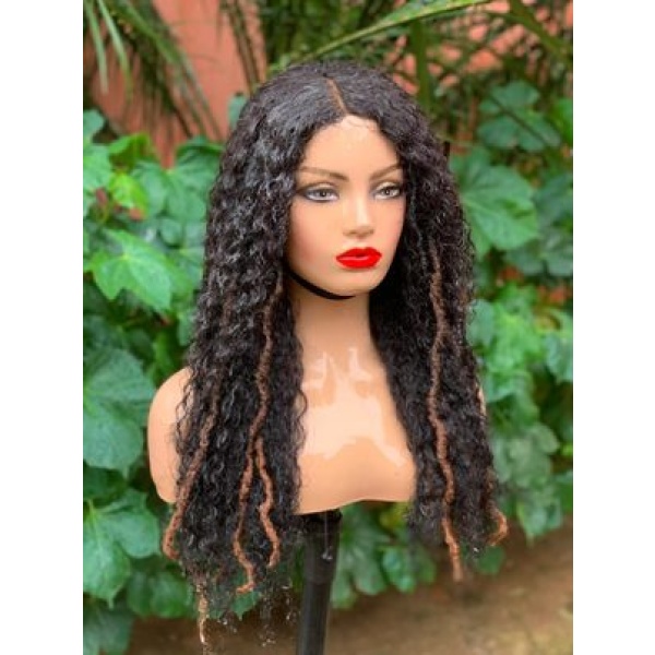 Human hair ombré boho locs pixie curly locs jerry locs wet and dry human hair ombré locs