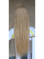 Full Lace Platinum Box Braids wig, 613 Blonde Skinny Braids, Small box braids wig for black women, free shipping