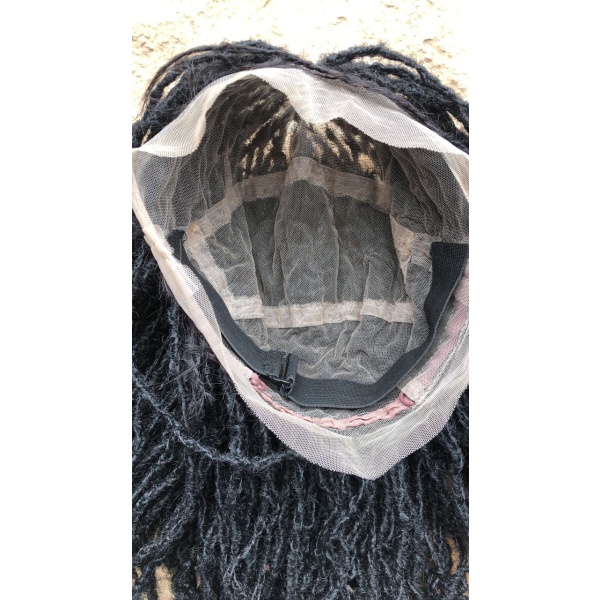 Full lace Synthentic Skinny locs, Sisterlocs, wig for black women, free shipping