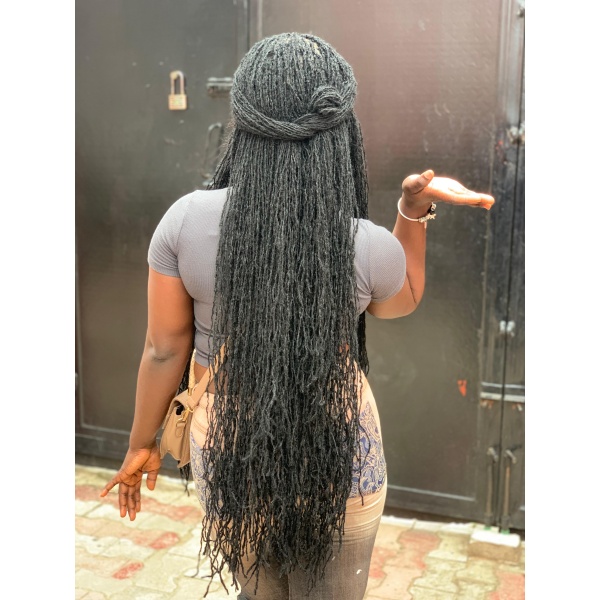 Full Lace Sister locks DreadLocks wig Braided Wigs, braids wigs, lace wig, sister locs, lace Front wig